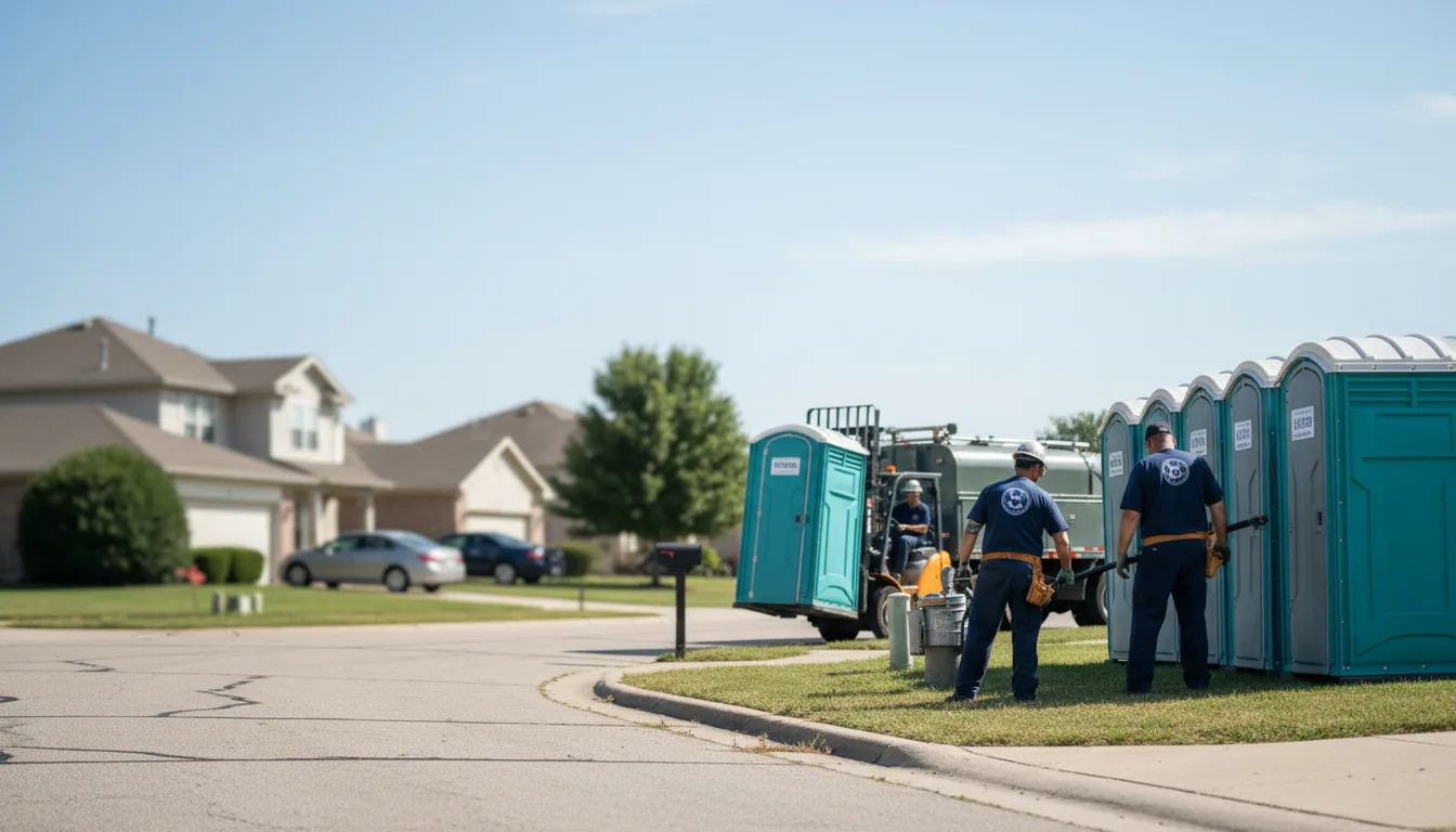 Porta Potty Rental in Ingalls, KS near me